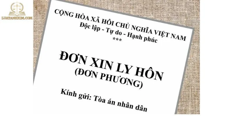 Mẫu Đơn Xin Ly Hôn Là Gì?